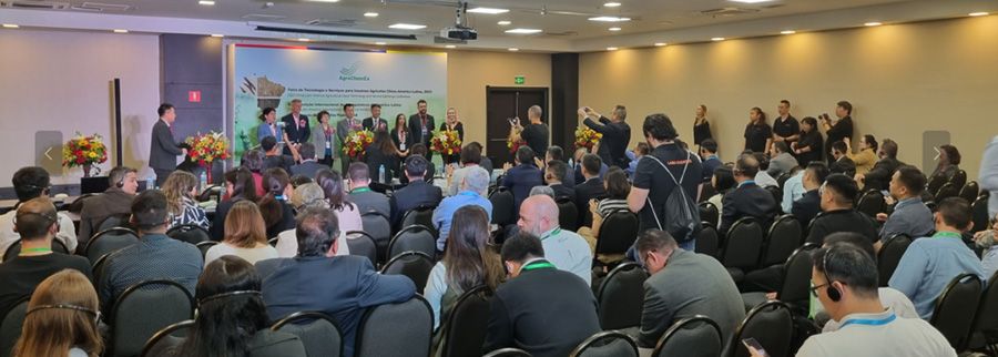 新朝陽赴巴西亮相ACE農化展,公司生物技術和產品引發高度關注